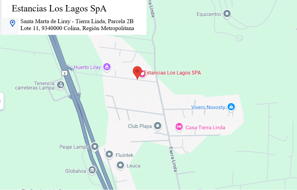 Direccion Estancias Los Lagos